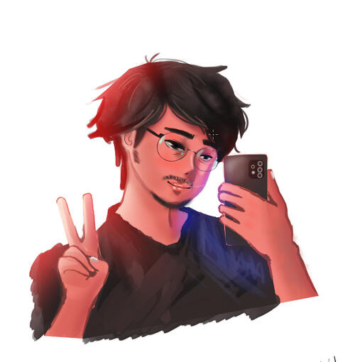 Recent self-portrait