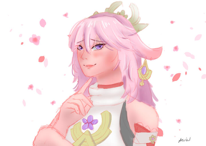 Yae Miko from Genshin Impact